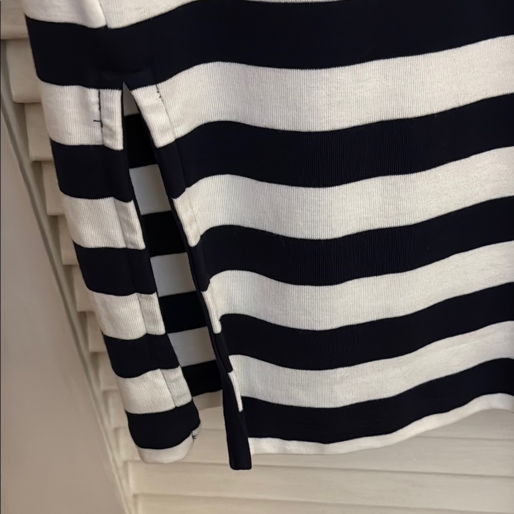 NWT Gap Striped Navy and White Sleeveless Dress - Picture 4 of 5